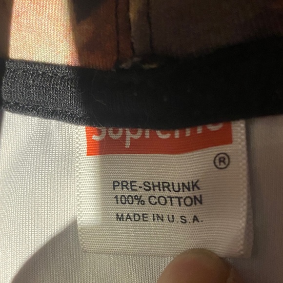 Supreme Floral Hoodie with Pink and Cream Accents - Picture 2 of 4